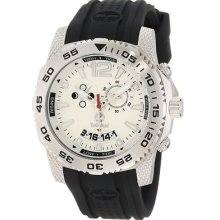 Timberland Men's 'Hydroclimb' Black/ Silver Moon/ Tide Phase Watch (13319JS/04)