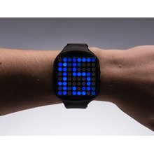 TIMESQUARE DIY Watch Kit - Blue Display Matrix