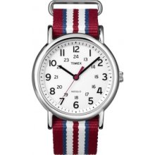 Timex T2n746 Style Weekender Three Tone Watch Rrp Â£47