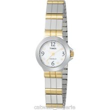 Timex Women's T2k511 Classic Expansion Two-tone Stainless Steel Watch With Box