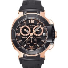 Tissot T-Race Rose Gold Chronograph Men's Watch T0484172705706