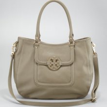 Tory Burch Amanda Classic Hobo Bag, Thunderstorm