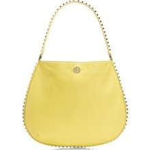 Tory Burch Hobo - Pyramid Stud Citrus Yellow 100% Authentic