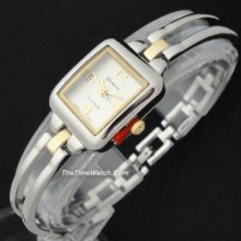 Two Tone Geneva Ladies Watch Ga2t25