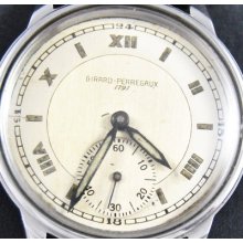 Unique Girard Perregaux Old Vintage Watch Ultra Rare 1791 Model Montre Reloj Uhr