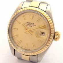 V5002 - Rolex Oyster Perpetual Date WomenÂ´s Wristwatch Ref 6917 Circa 1971