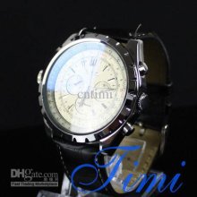 Vegan Sport White 6 Hands Men Automatic Mechanical Watch