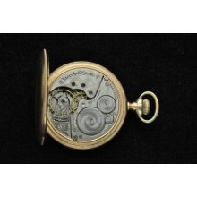 Vintage 16s Elgin Hunting Case Pocket Watch Grade 312 Keeping Time