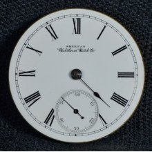 Vintage 18s Model 1883 Waltham 15 Jewel Hc Pocket Watch Movement For Parts Ft333