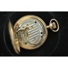 Vintage 6 Size New York Standard Hunting Case Pocket Watch Running