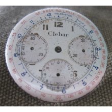 Vintage Clebar Chronograph Dial