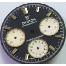 Vintage Croton Dial Valjoux 72 Chronograph For Parts