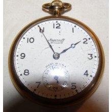Vintage Ingersoll Reliance Pocket Watch 7 Jewels