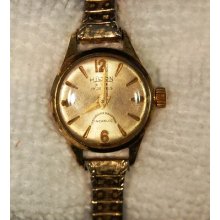 Vintage Ladies' Hilton Gold Plated Watch - 17 Jewel - Very Nice - Runs Well