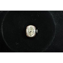 Vintage Ladies Omega 17j Wristwatch Movement Caliber 484 Running