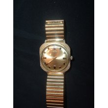 Vintage Lord Eligin 10K Gold mens self winding watch