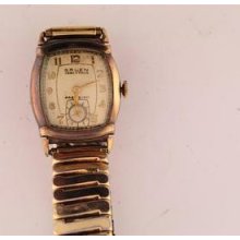 Vintage Mens Gruen Wristwatch Caliber 405 Running