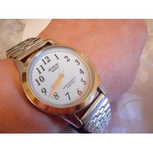 Vintage men's watch, Acqua Indiglo watch, working condition, men's jewelry, lights up