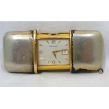 Vintage Movado Ermeto Purse Travel Watch