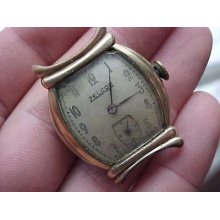 Vintage Zelcon Mans Wristwatch - Odd Lugs