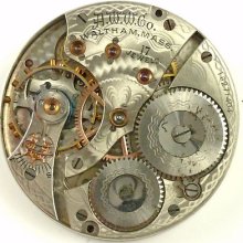 Waltham Grade 625 Pocket Watch Movement - Spare Parts / Repair