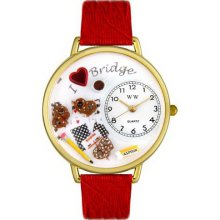 Whimsical watches bridge gold watch - One Size