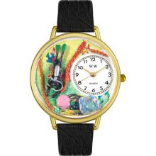Whimsical watches scuba diving gold watch - One Size