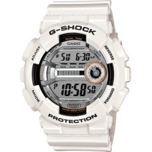 White Casio G-Shock 60 Lap Sport Digital Watch GD110-7