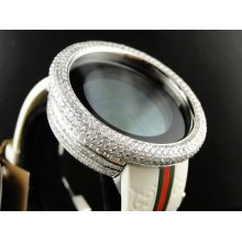 White Diamond White I Gucci Digital Diamond Watch 11 Ct