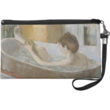 Woman in her Bath, Sponging her Leg, c.1883 Wristlet Clutches