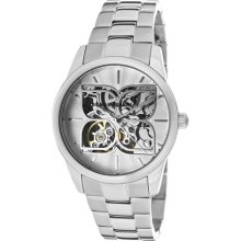 Women's Automatic Silver Dial Stainless Steel ...