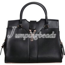 Women's Celebrity Solid Tote Messenger Cross Body Shoulder Bag Handbag Purse