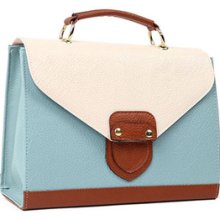 Womens Lady Satchel Shoulder Tote Ladies Handbag Basic Shoppers Bag
