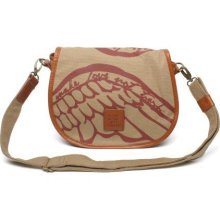 Women's Make Love Not Trash Safari Crossbody Saddle Bag