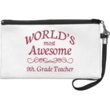 World's Most Awesome Special Ed. Teacher Wristlet