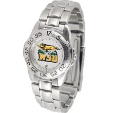 Wright State Raiders Womens Steel Sports Watch