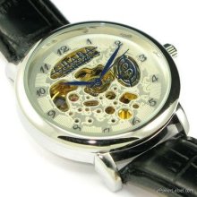 X424 Auto Mechanical Skeleton Classic Men Watch