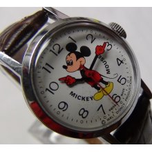 1970's Bradley Mickey Mouse Swiss Made Walt Disney Production Watch