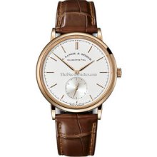 A. Lange & Sohne Saxonia Automatic Rose Gold Watch 380.032