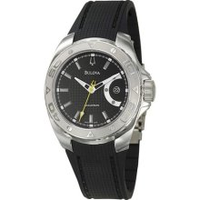 Accutron by Bulova Curacao Automatic Stainless Steel Mens Watch B ...