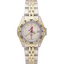 Alabama Crimson Tide UA All Star Ladies Stainless Steel Bracelet Watch