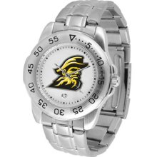 Appalachian State Mountaineers ASU Mens Sports Steel Watch