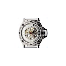 Aqua Master Automatic 0.24 ct Diamond Mens Skeleton Watch