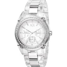 Armani Exchange Clear Ladies Watch AX5041 ...