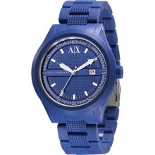 Armani Exchange Rubber Band Date Display Men's Watch AX1126