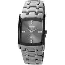 Armitron Mens Crystal-Accent Watch