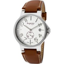 Asprey of London Watches 'NO.8' Men's White Dial Automatic Chronometer