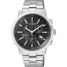 AT0495-51E - Citizen Japan Eco-Drive Sapphire Chronograph Gents Watch