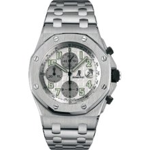 Audemars Piguet Men's Royal Oak Offshore Silver Dial Watch 25721ST.OO.1000ST.07