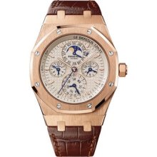 Audemars Piguet Royal Oak Dual Time Mens Watch 26120ST.OO.1220ST.02